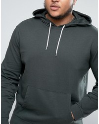 olivgrüner Pullover mit einem Kapuze von Asos