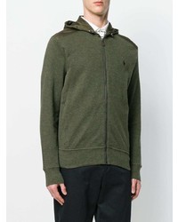 olivgrüner Pullover mit einem Kapuze von Polo Ralph Lauren