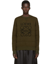 olivgrüner Pullover von Loewe