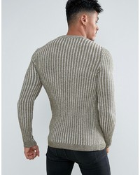 olivgrüner Pullover von Asos