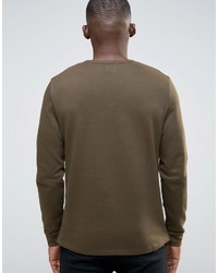 olivgrüner Pullover von Asos