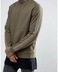 olivgrüner Pullover von Asos