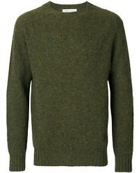 olivgrüner Pullover von YMC