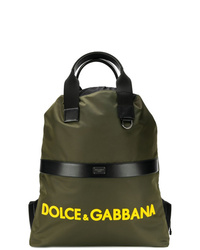 olivgrüner Rucksack von Dolce & Gabbana