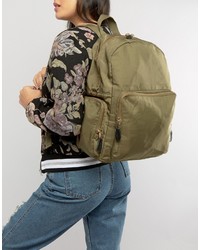 olivgrüner Rucksack von Monki