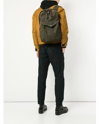 olivgrüner Segeltuch Rucksack von Filson