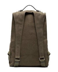 olivgrüner Segeltuch Rucksack von Valentino