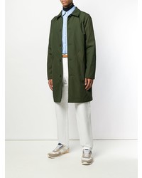 olivgrüner Trenchcoat von A.P.C.