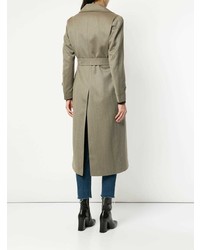 olivgrüner Trenchcoat von Giuliva Heritage Collection