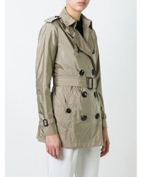 olivgrüner Trenchcoat von Burberry