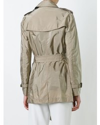 olivgrüner Trenchcoat von Burberry