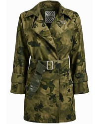 olivgrüner Trenchcoat von khujo