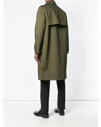 olivgrüner Trenchcoat von East Harbour Surplus