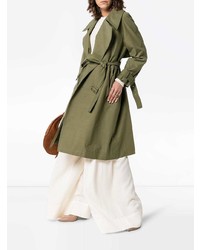 olivgrüner Trenchcoat von Low Classic