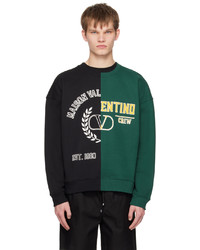 olivgrünes bedrucktes Sweatshirt von Valentino