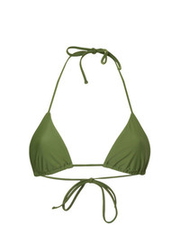 olivgrünes Bikinioberteil von Matteau