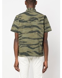 olivgrünes Camouflage Kurzarmhemd von Ralph Lauren RRL