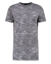 olivgrünes Camouflage T-Shirt mit einem Rundhalsausschnitt von New Look