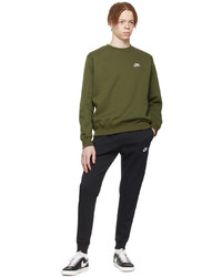 olivgrünes Fleece-Sweatshirt von Nike