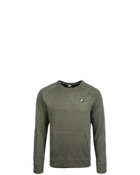 olivgrünes Fleece-Sweatshirt von Nike Sportswear