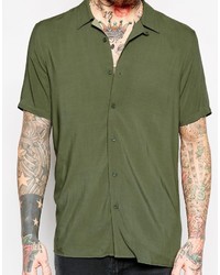 olivgrünes Hemd von Asos