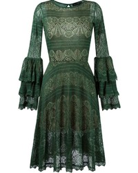 olivgrünes Kleid von Cecilia Prado
