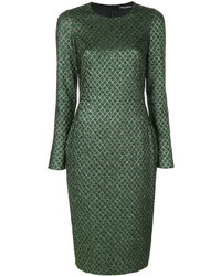 olivgrünes Kleid von Dolce & Gabbana