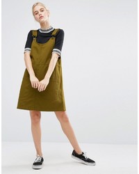 olivgrünes Kleid von Monki