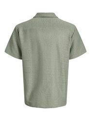 olivgrünes Kurzarmhemd von Jack & Jones