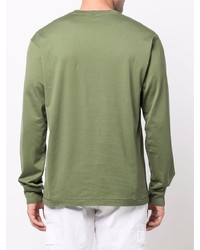 olivgrünes Langarmshirt von Stone Island