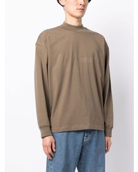 olivgrünes Langarmshirt von FEAR OF GOD ESSENTIALS