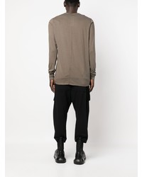 olivgrünes Langarmshirt von Rick Owens DRKSHDW