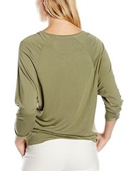 olivgrünes Langarmshirt von Mexx