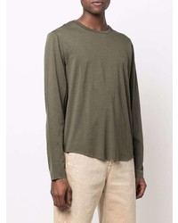 olivgrünes Langarmshirt von rag & bone