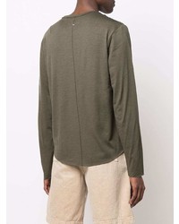 olivgrünes Langarmshirt von rag & bone