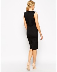 olivgrünes Midikleid von Asos