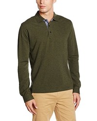 olivgrünes Polohemd von Brooks Brothers