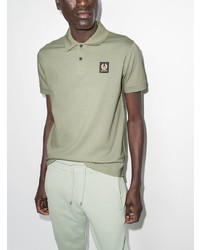 olivgrünes Polohemd von Belstaff