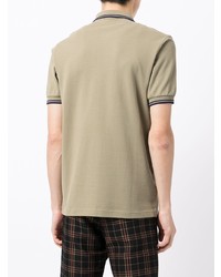 olivgrünes Polohemd von Fred Perry