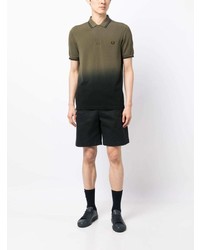 olivgrünes Polohemd von Fred Perry