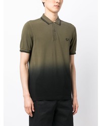 olivgrünes Polohemd von Fred Perry