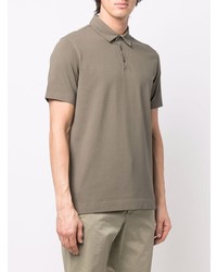 olivgrünes Polohemd von Zegna