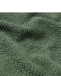 olivgrünes Polohemd von Incotex