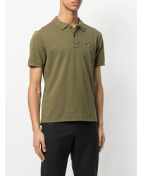 olivgrünes Polohemd von CP Company