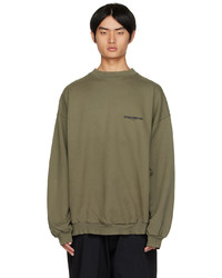 olivgrünes Sweatshirt von Balenciaga