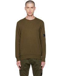 olivgrünes Sweatshirt von C.P. Company