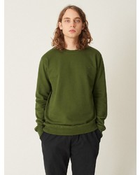 olivgrünes Sweatshirt von cleptomanicx