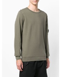 olivgrünes Sweatshirt von CP Company