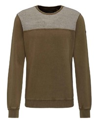 olivgrünes Sweatshirt von Dreimaster