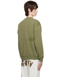 olivgrünes Sweatshirt von AAPE BY A BATHING APE